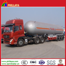 Liquid Gas Tanker LPG Storage Truck Semi Trailer Gas Tank